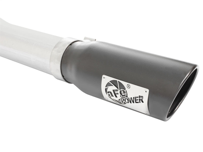 AFE 49-43073-B rce XP Exhaust 3in-3.5in SS Single Side Exit CB w/ Black Tips 15