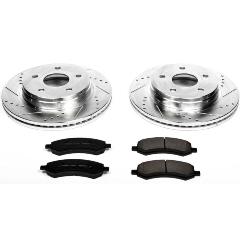 PowerStop K2163 fits Chrysler 07-09 Aspen Front Z23 Evolution Sport Brake Kit