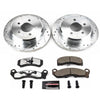 PowerStop K3021-26 1993 fits Ford Mustang Front Z26 Street Warrior Brake Kit
