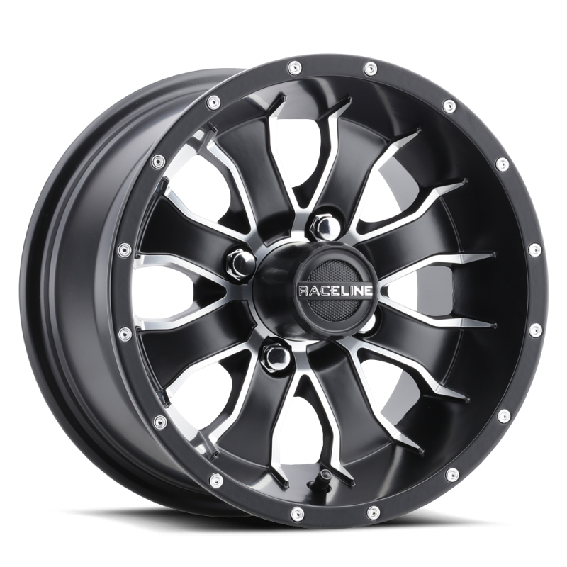 Kansei G77-27040-47 G77 Mamba 12x7in / 4x101.6 BP / -47mm Offset / 68mm Bore - Satin Black Wheel