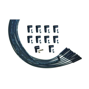 Moroso 51001 Universal V8 Str Plug HEI Unsleeved Ultra Spark Plug Wire Set - Bla