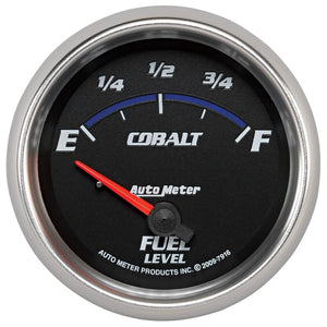 AutoMeter 7916 Autometer Cobalt 66.7mm 240-33 ohms Short Sweep Electronic Fuel Level Gauge