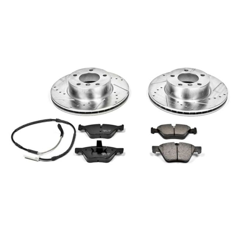 PowerStop K4589 2006 fits BMW 325xi Front Z23 Evolution Sport Brake Kit