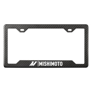 Mishimoto MMPROMO-FRAME-CF-M Carbon Fiber License Plate Frame - Matte