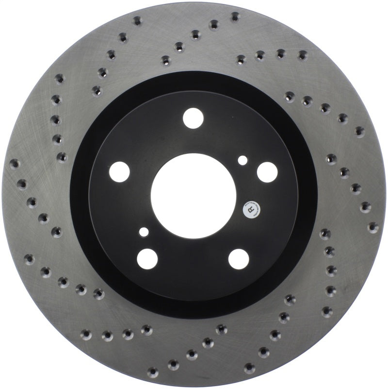 Stoptech 128.44146R Drilled Sport Brake Rotor