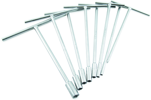 BikeMaster 151661 BikeMaster T-Handle Set (6mm/8mm/10mm/11mm/12mm/14mm/18mm)
