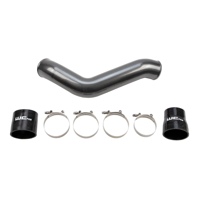 Wehrli 19-24 Cummins 6.7L Driver Side 3.5in Intercooler Pipe - Chevy Orange