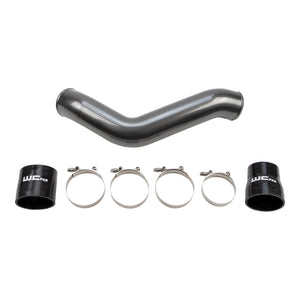 Wehrli 19-24 Cummins 6.7L Driver Side 3.5in Intercooler Pipe - WCFab Grey