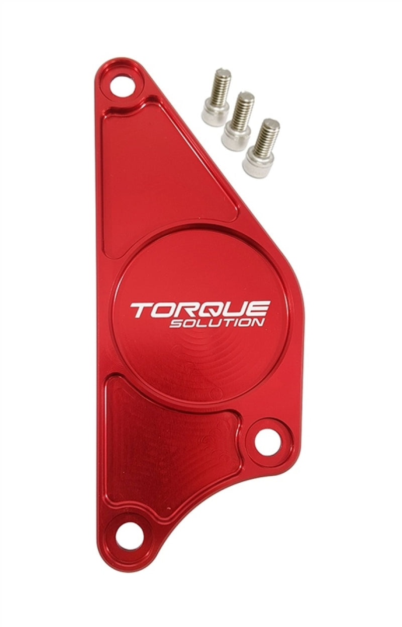 Torque Solution TS-CAM-PLTR Billet Aluminum Cam Plate (Red): Subaru BRZ / fits Scion FR-S 2013+