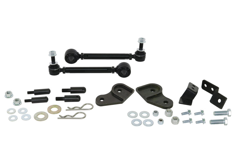 Whiteline KLC237 fits Jeep 07-17 Wrangler / JK Front Sway Bar Link Kit