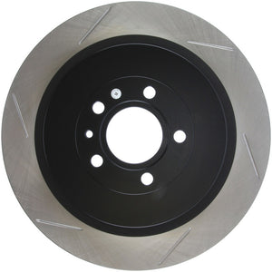 Stoptech 126.61105SR Premium High Carbon 13-14 fits Ford Mustang/fits Shelby GT500 Right Rear Disc Slotted Brake Rotor