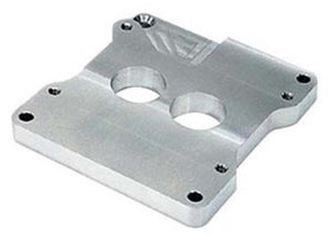 Moroso 64966 2300/2305 2BBL to 4150/4160 Carburetor Adapter - 3/4in - Billet Alu