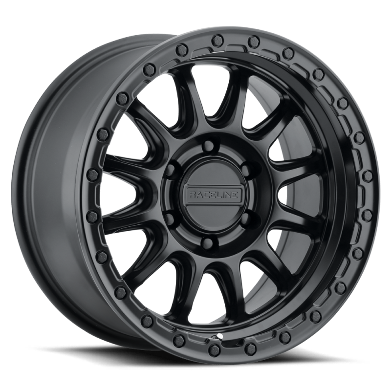 Raceline 960B-88565+35 960B Alpha 18x8.5in / 6X135 BP / 35mm Offset / 87.1mm Bore - Satin Black