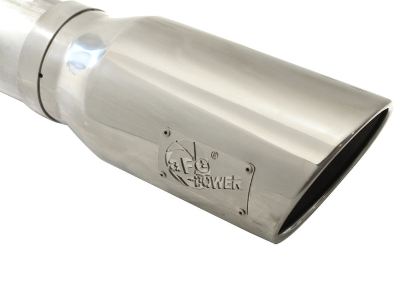 AFE 49-03054-P 5in DPF-Back Aluminized Steel Exh Sys, fits Ford Diesel Trucks 0