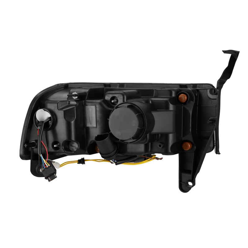 AlphaRex 880353 94-01 fits RAM 1500 LUXX LED Proj Headlights Blk w/Activ Light/Seq Signal/SB DRL