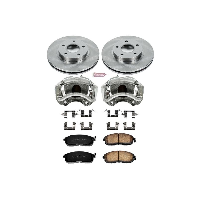 PowerStop fits Nissan 99-01 Maxima Front Autospecialty Brake Kit w/Calipers