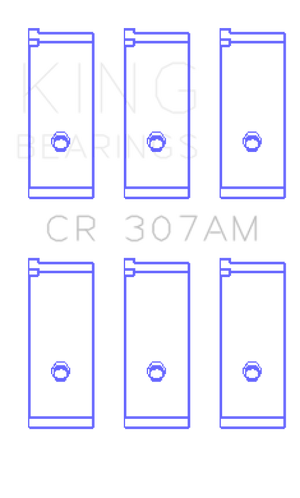 KING KINGCR307AM0.25 fits KING CR307AM0.25 Engine Bearings fits Suzuki G-10 (Si