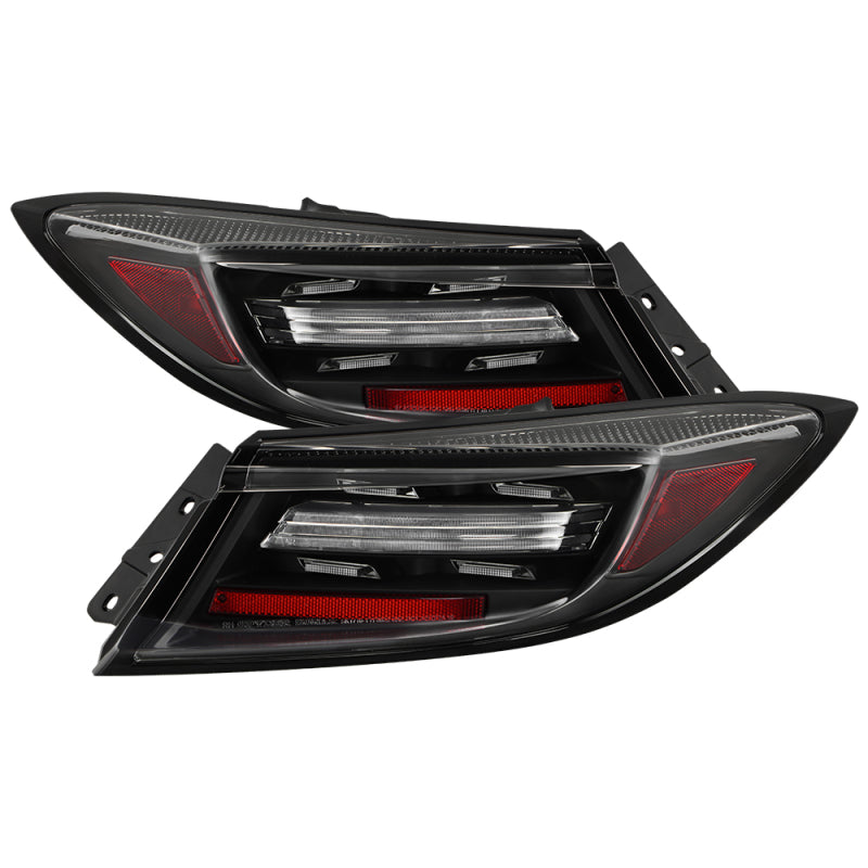Spyder 5088918 Apex 22-24 fits Toyota GR86/BRZ Full LED Tail Lights - Black (AL