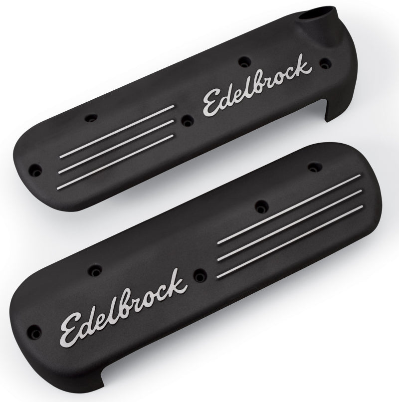 Edelbrock 41183 Coil Cover fits GM Gen 3 LS1 Black Coated