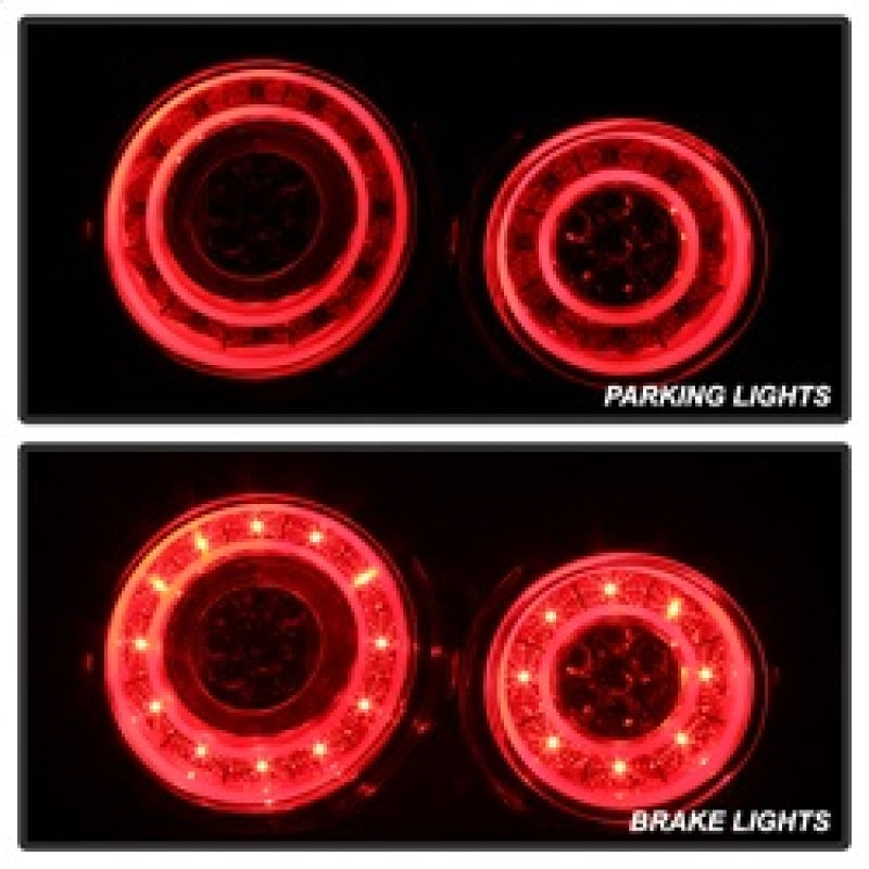 Spyder 5082008 fits Nissan 09-15 GTR LED Tail Lights Red Clear ALT-YD-NGTR09-LE