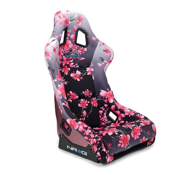 NRG FRP-303-SAKURA FRP-303-SAKURA FRP Bucket Seat PRISMA Japanese Cherry