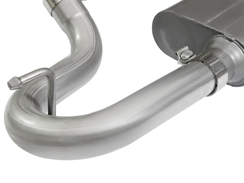 AFE 49-08044-1P on 2-1/2in Aluminized Steel Cat Back Exhaust 07-17 fits Jeep Wr