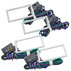 ORACLE Lighting 3957-334 Oracle fits Ford F-150 15-17 Projector Headlight Halo Kit - ColorSHIFT w/o Controller