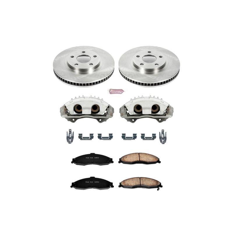 PowerStop fits Chevrolet 98-02 Camaro Front Autospecialty Brake Kit w/Calipers