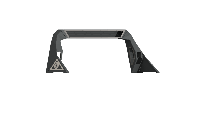 Road Armor 3141DHRP-C1-MR 14-18 fits Chevy/fits GMC 1500 iD Headache Rack w/Bedrail Pods/ 40in Light Pod/Ring Raw