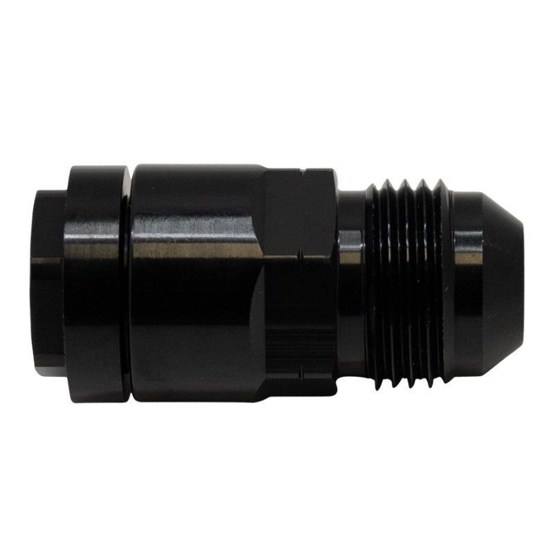 DeatschWerks 6-02-0104-B 8AN Male Flare to 3/8in Female EFI Quick Connect Adapter - Anodized DW Titanium