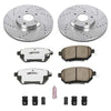 PowerStop K091-26 03-05 fits Infiniti FX35 Front Z26 Street Warrior Brake Kit