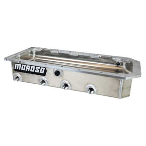 Moroso 21163 fits Chrysler Hellcat 6.2L Gen III HEMI Dry Sump 4 P/U 4-3/4in Deep Passenger Side Alum Oil Pan