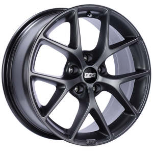 BBS SR027SG SR 19x8.5 5x112 ET32 Satin Grey Wheel -82mm PFS/Clip Required