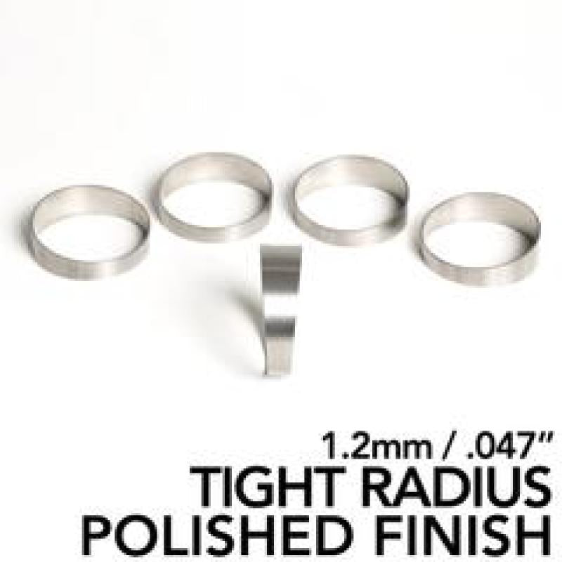 Ticon 109-07601-2014 Industries 3.0in 1.14D Tight Radius 1.2mm/.047in Wall Polished Titanium Pie Cuts - 5pk
