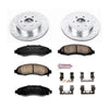 PowerStop K2187 fits Dodge 03-04 Dakota Front Z23 Evolution Sport Brake Kit