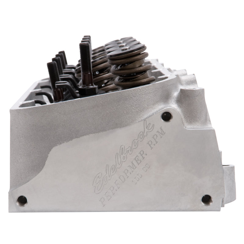 Edelbrock 60435 Cylinder Head BBC Performer RPM Oval Port 100cc Complete Single w/ Springs