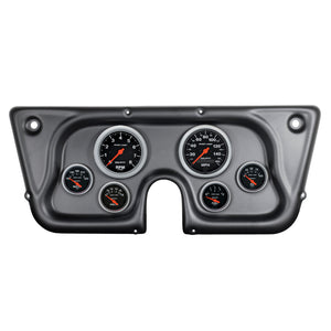 AutoMeter 7032-SC Autometer Sport-Comp 67-72 fits Chevy Truck C/K/K5/fits Suburban Dash Kit 6pc Tach/MPH/Fuel/Oil/WTMP/Volt