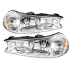 Xtune 9025396 fits Ford 98-00 Contour Crystal Headlights Chrome HD-JH-FCON98-C