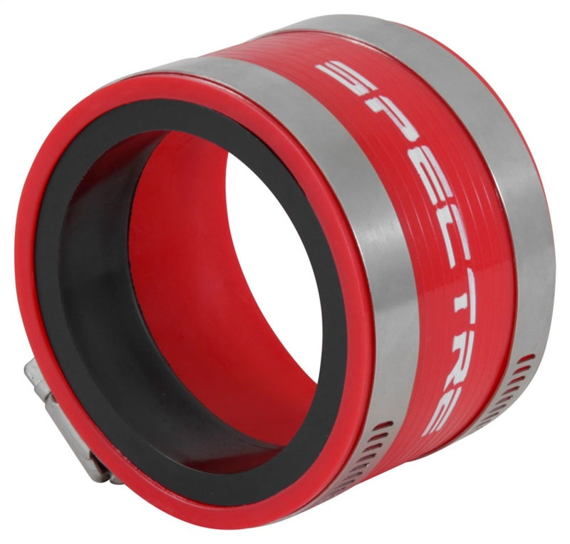 Spectre 8772 Coupler 3in. (PVC) w/Insert - Red