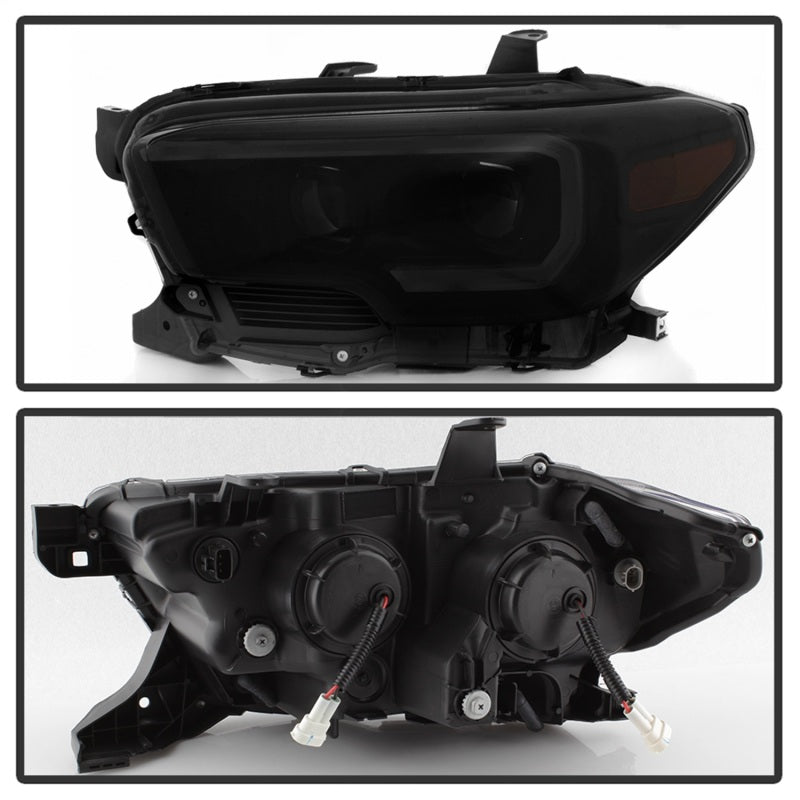 xTune 9043000 16-18 fits Toyota Tacoma SR/SR5 DRL Proj Headlights w/Turn Signal