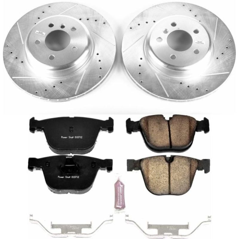 PowerStop K5694 fits BMW 11-15 740i Rear Z23 Evolution Sport Brake Kit