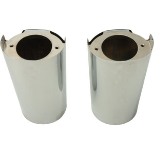 Bikers Choice 492909 14-Up Touring Chrome Fork Tube Covers Pr