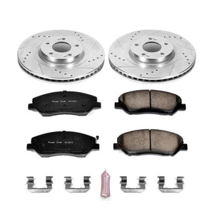 PowerStop K6951 fits Hyundai 13-16 Santa Fe Front Z23 Evolution Sport Brake Kit