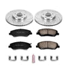 PowerStop K6951 fits Hyundai 13-16 Santa Fe Front Z23 Evolution Sport Brake Kit
