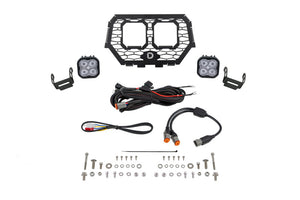 Diode Dynamics DD7857 14-18 Polaris RZR XP Stage Series LED Grille Kit - Sport White Fog