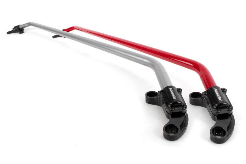 Perrin PHP-SUS-050GRD fits Honda Civic Type R / Si Front Strut Brace - Glossy Red w/ Black Feet