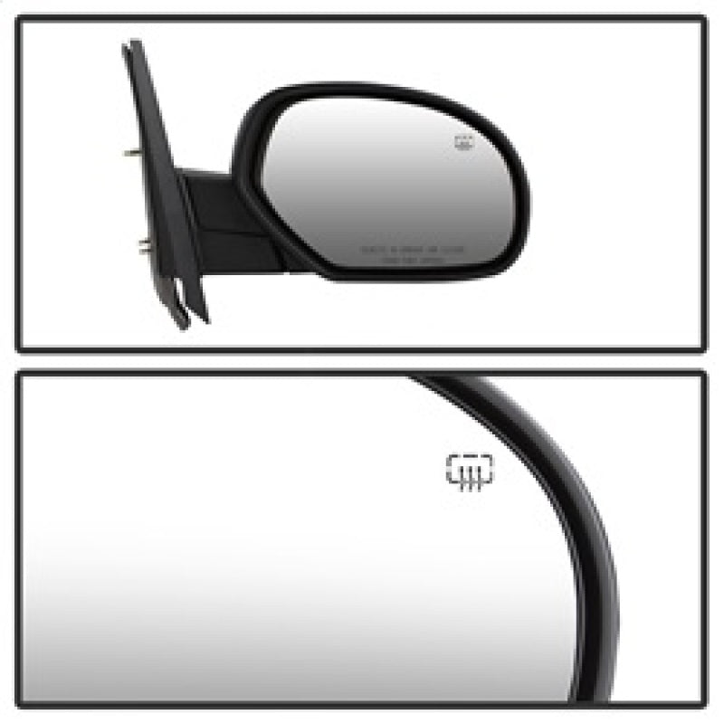 xTune 9938665 07-14 fits Chevy Silverado Heated Mirror - Right MIR-03CS07-PW-R