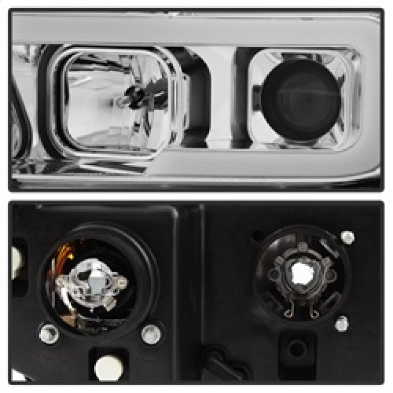 Spyder 5084651 fits Toyota 07-13 Tundra V2 Light Bar DRL Projector Headlights -