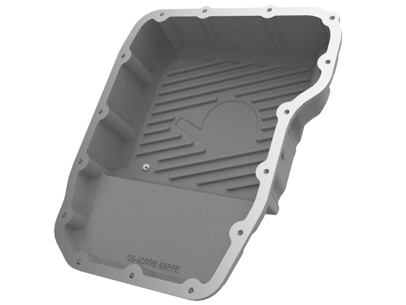 AFE 46-71160A ission Pan Raw w/ Machined Fins 13-19 fits Dodge Diesel Trucks L6