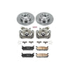 PowerStop KCOE719 fits Mazda 90-93 Miata Rear Autospecialty Brake Kit w/Calipers